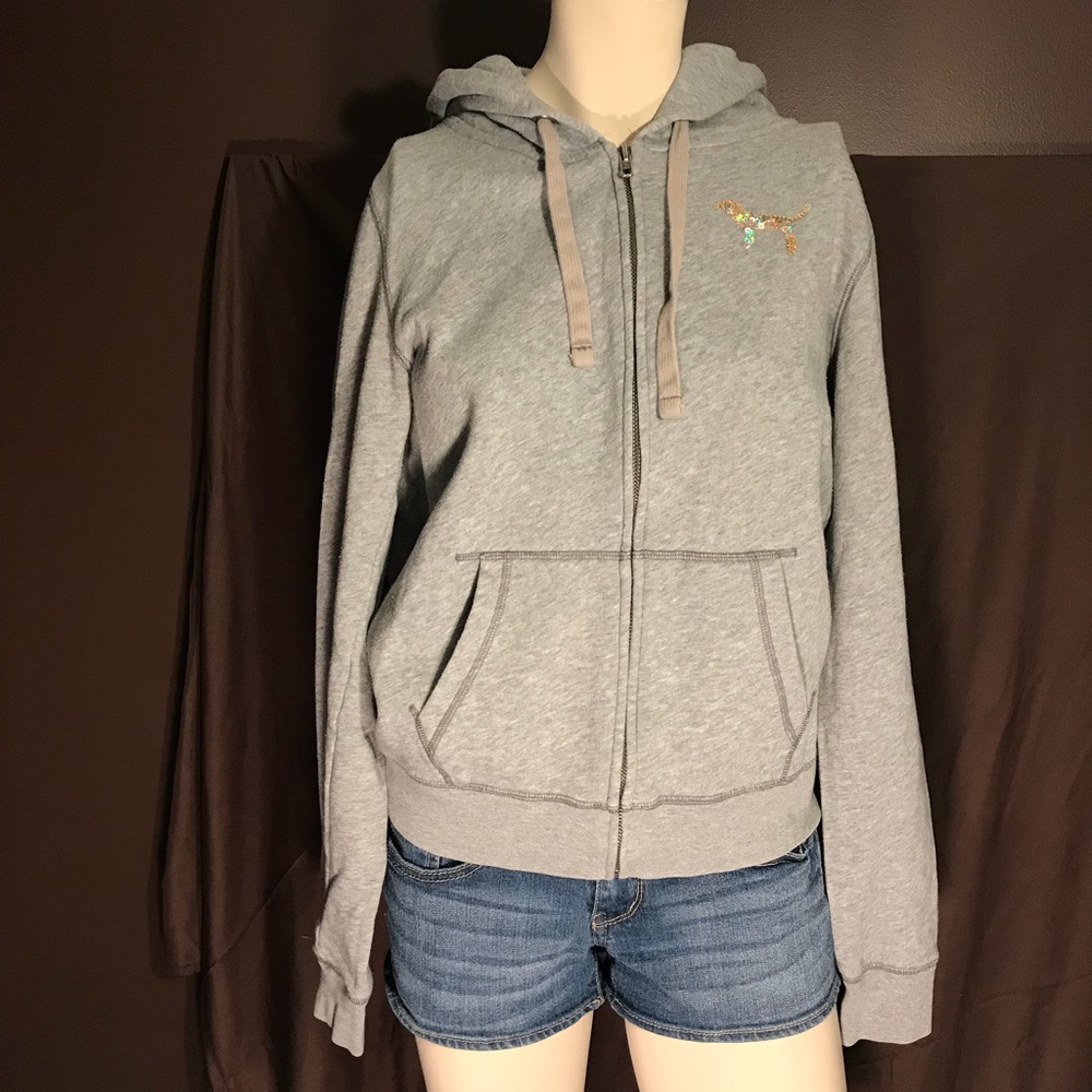 VICTORIA SECRET/PINK HOODIE- MEDIUM